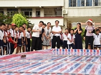 云浮市郁南县西江实验学校举办第一届航海与建筑模型大赛