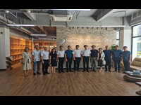 珠海市科协领导走访调研华发珠海市大数据中心、四维时代和欧亚技工学校