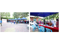 茂名市护理学会积极参加“佳节尚文明 志愿关爱行”科普进社区活动