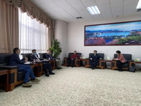 惠州市委常委、统战部部长赖建华到惠州科技馆调研指导工作