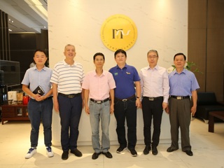 粤琼科协学会工作交流团到广东省精准医学应用学会考察