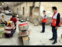 韶关乐昌市科协干部助力疫情防控工作