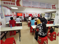 茂名市科协党组书记、主席刘付德金带队到高凉社区研究部署“双报到”“双报告”工作