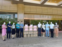 江门市科协主席吴森一行探望慰问一线抗疫科技工作者