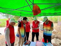 河源市连平县科协开展护林防火科普宣传活动