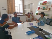 云浮罗定市科协到食品企业调研