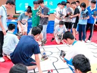 中山队在省青少年机器人竞赛夺得14项一等奖