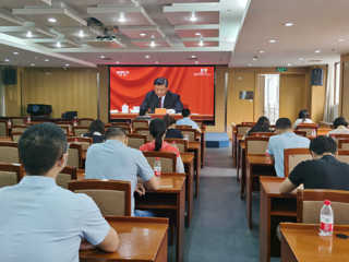 省科协直属机关团员青年集中收听收看庆祝中国共产主义青年团成立100周年大会直播