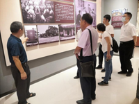 茂名市高新企业协会党支部参观茂南抗日武装起义陈列展