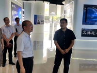 河源市高新区科协接待河源农商行一行考察区内企业融资需求