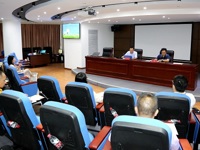 阳江市科协党支部书记讲授专题党课