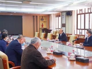 王瑞军同志到省科协调研指导工作