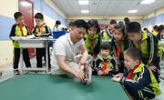河源市和平县科技馆开展机器人编程科普校园活动