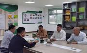 河源市连平县人大常委会一行到科普教育基地调研工作