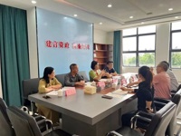 阳江市科协领导到市建筑学会调研指导