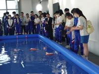 澳门中学师生赴珠海无人船科普教育基地研学