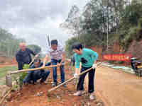 茂名化州市科协党支部开展“我为家乡种棵树”主题党日活动