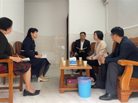 茂名市科协到市中医药学会、市护理学会调研