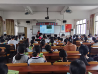 云浮市郁南县科普联席会议有关单位开展防灾减灾宣传进校园活动