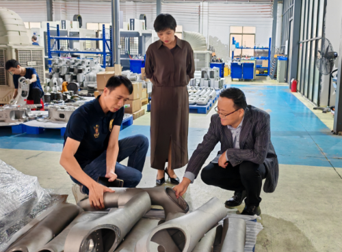 云浮市科协领导赴佛山走访调研云浮籍优秀科技工作者企业